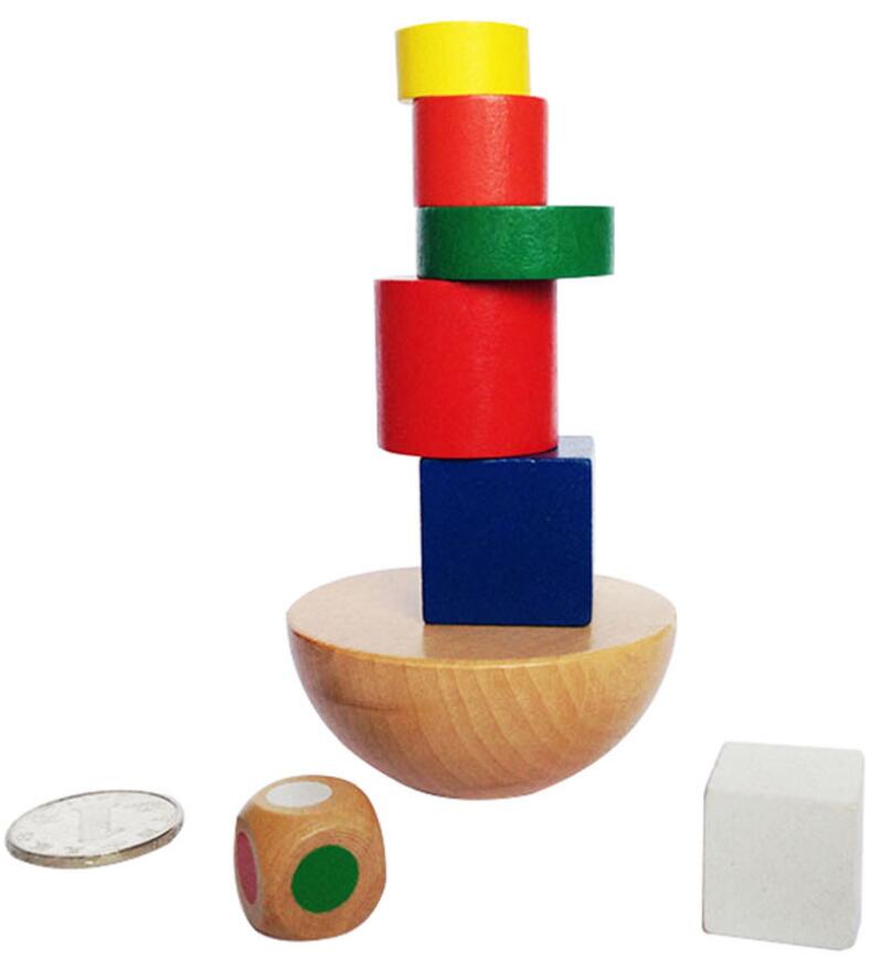 Wooden Education Learning Baby Games Blocks Building Construction Fun Funny Gadgets Interesting Toys For Children Birthday Gift