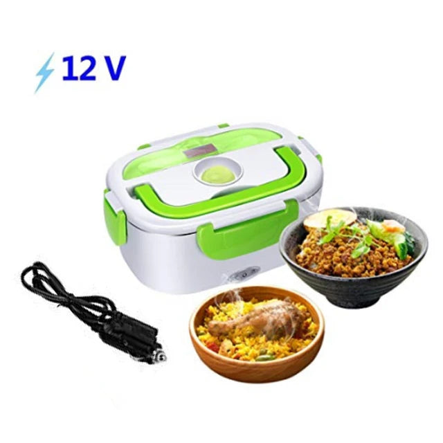 12V Electric Lunch Box Heating Warmer Food Container