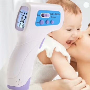 Infrared Forehead Body Thermometer Gun Non-contact LCD displayTemperature Measurement Device Standing Thermometer Adult Kids