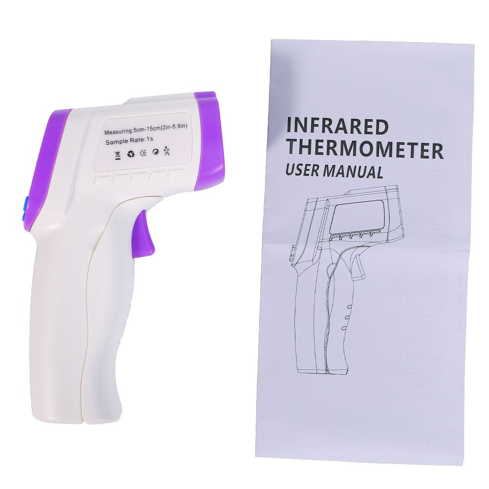 Baby Thermometer Infrared Digital LCD Body Measurement Forehead Ear Non-Contact Adult Body Fever IR Children Thermometer Gun