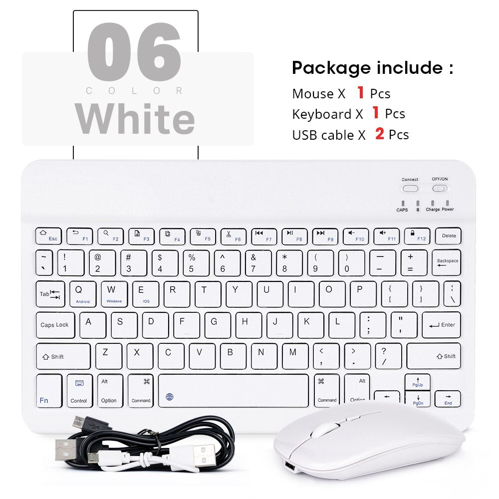 Mini Wireless Keyboard Bluetooth Keyboard For ipad Phone Tablet For iPad Bluetooth Keyboard and Mouse For Samsung Xiaomi Android