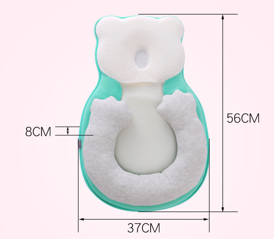 Newborn positioning pillow, baby side sleeping pillow, correction of head deviation, prevention of head deviation, baby sleeping posture shaping pillow with CPC certification