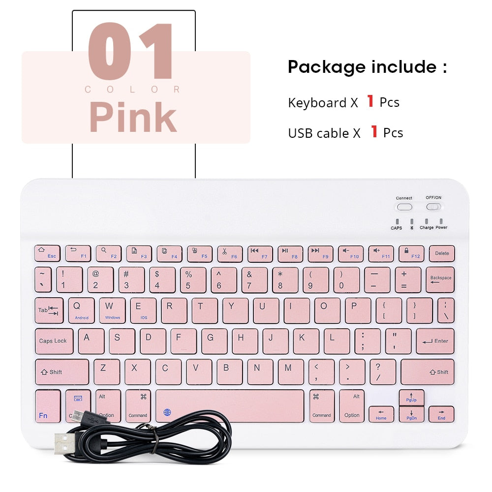 Mini Wireless Keyboard Bluetooth Keyboard For ipad Phone Tablet For iPad Bluetooth Keyboard and Mouse For Samsung Xiaomi Android