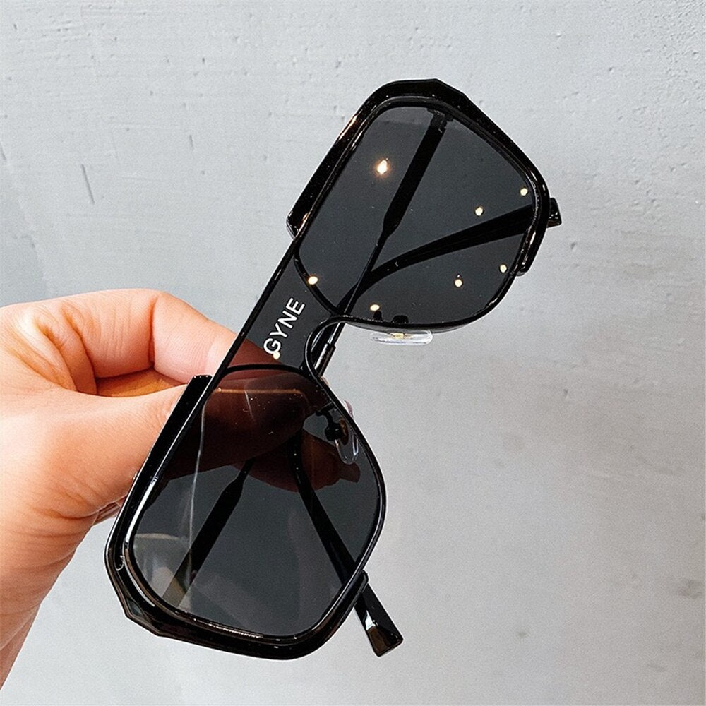 Children's Sunglasses Boys Girls Printed Sun Glasses Fashion Retro Baby Catwalk Show Eyeglasses Outdoor Street Photo Eyewear