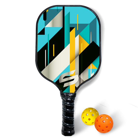 Pickleball Paddle Graphite Textured Surface For Spin USAPA Compliant Pro Pickleball Racket Raw Carbon Fiber Paddle