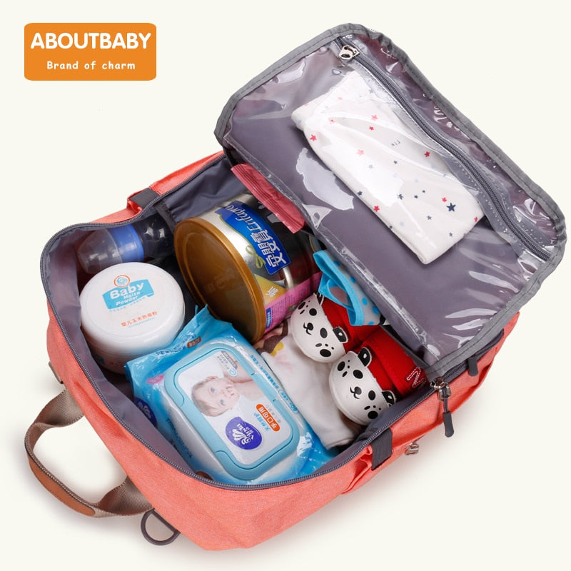 Nappy Bag Large Capacity Baby Diaper Bag Travel Backpack Waterproof knapsack