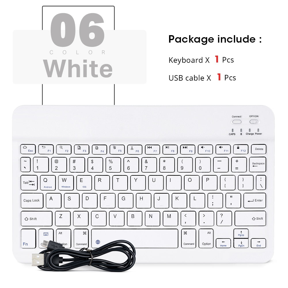 Mini Wireless Keyboard Bluetooth Keyboard For ipad Phone Tablet For iPad Bluetooth Keyboard and Mouse For Samsung Xiaomi Android