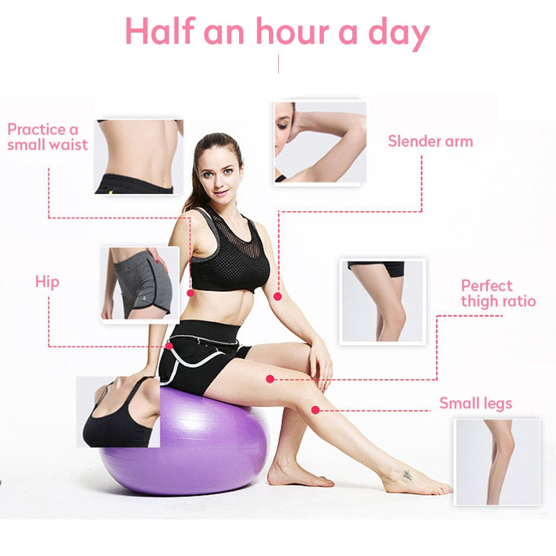 PVC Glossy Fitness Balls Yoga Ball - Baby Posture Training