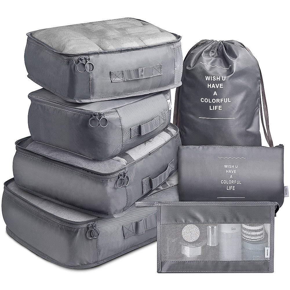 Seven-Piece Travel Storage bags