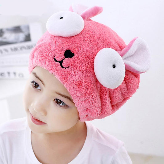 Children Special Hair Dry Hat Strong Absorbing