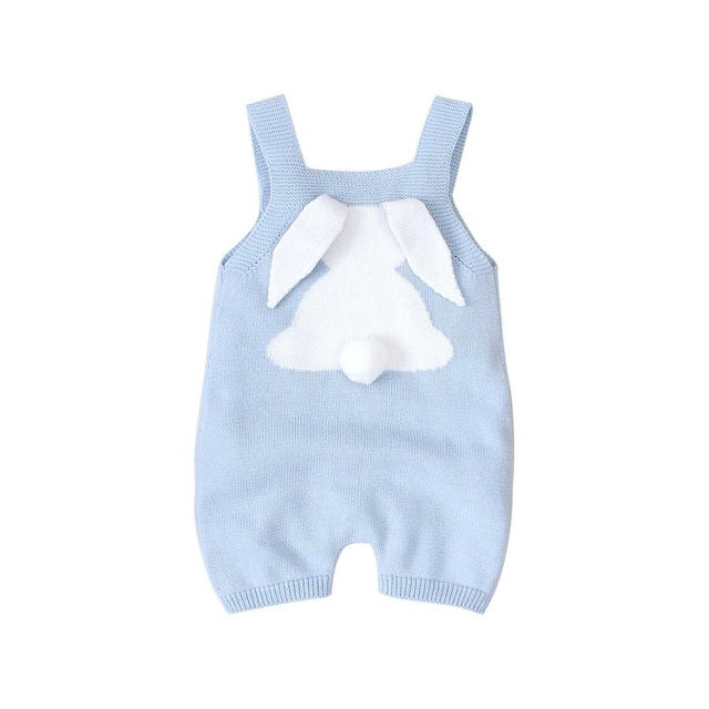 Bunny Rabbit Knitted Jumpsuit