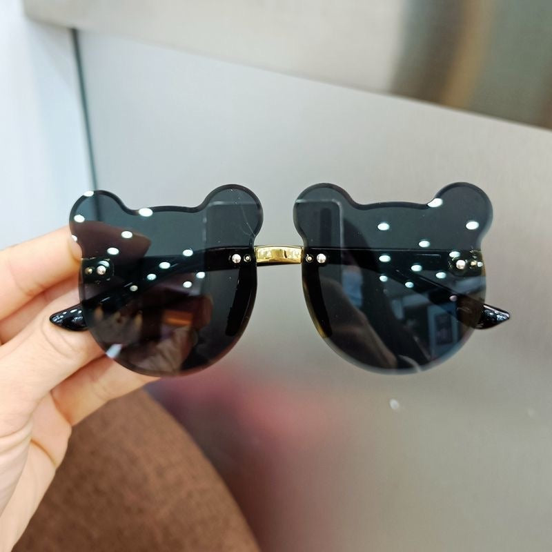 Childrens Sunglasses, Uv Resistant, Fashionable and Cute Soft Leg Silicone Polarized Sunglasses For Boys and Girls