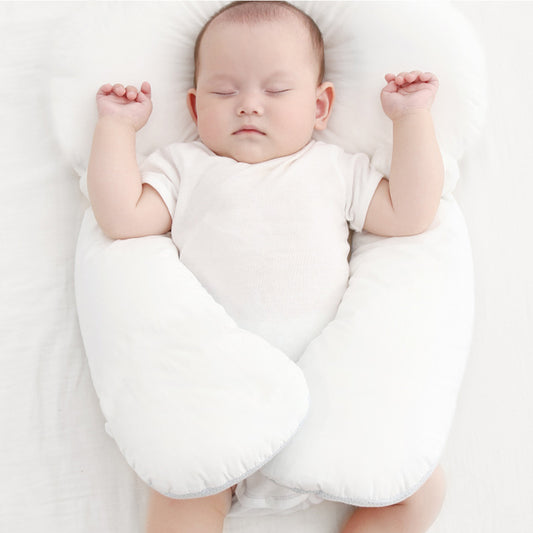 Baby Stereotyped Pillow Summer Breathable Comfort Pillow To Correct Head Shape Head Guard Sleeping Newborn Baby Anti-Bias Head