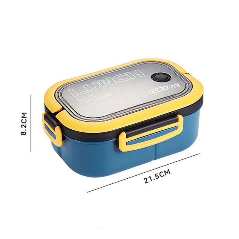 Lunch Box with Compartments Microwave Friendly