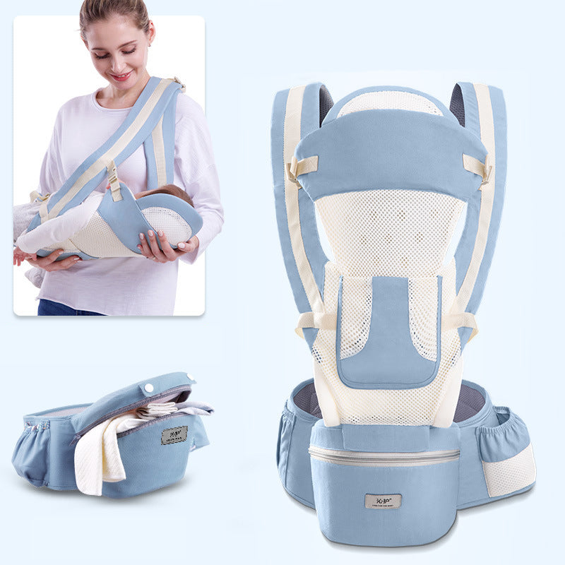 New 0-48 Month Ergonomic Baby Carrier Infant Baby Hipseat Carrier 3 In 1 Front Facing Ergonomic Kangaroo Baby Wrap Sling