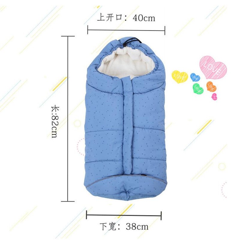 Baby Stroller Accessories Sleeping bag winter pram liner carriage padding cushion mattress mat Sleepsack Envelope Newborns 0-6M