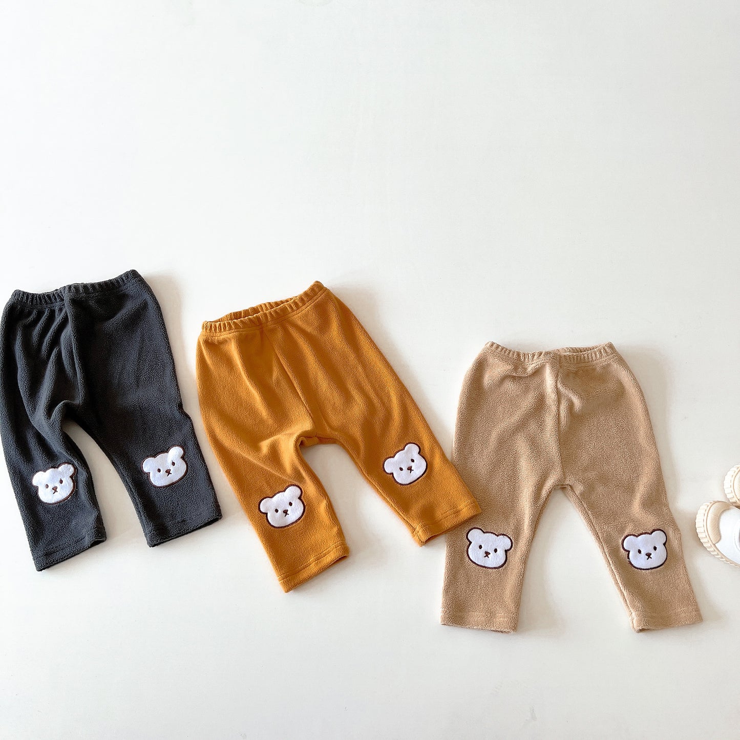 ins Children's spring leggings baby spring velvet thin leggings baby trousers baby big PP pants