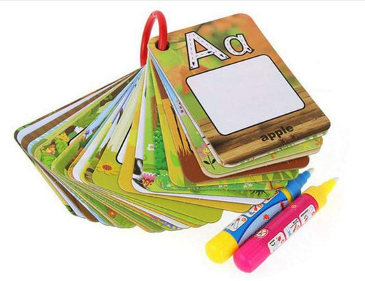 26 English Learning Card Magic With 2 Pen