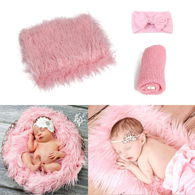 3pcs Baby Photography Props