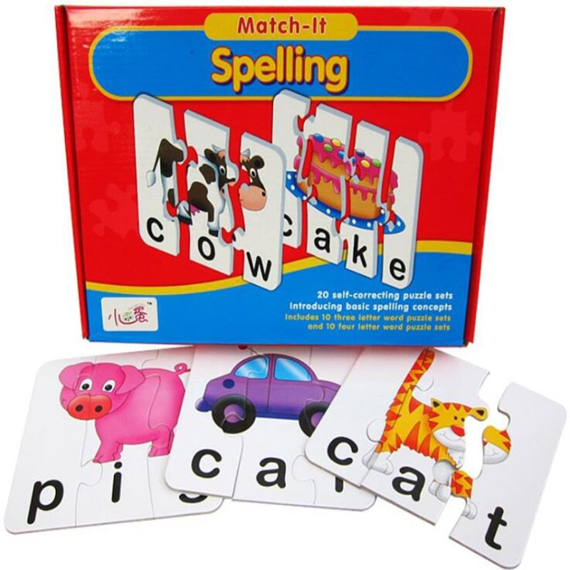 20pcs Educational Letters Words Spelling