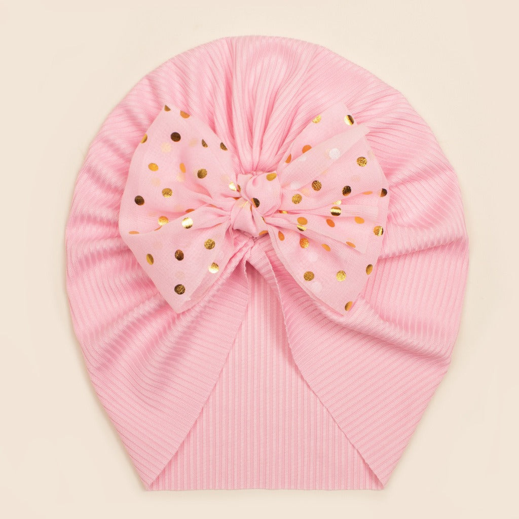 Baby Headwear Children's Bow Tie Pullover Cap