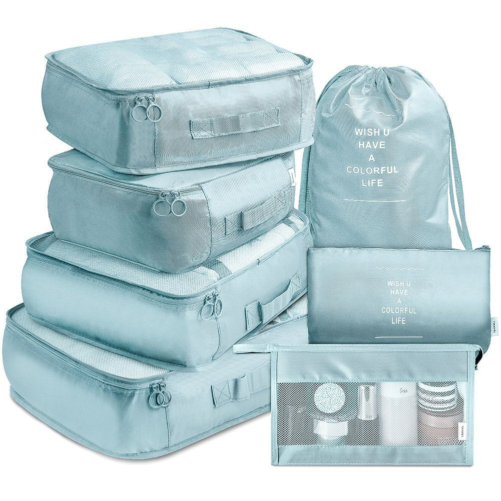 Seven-Piece Travel Storage bags