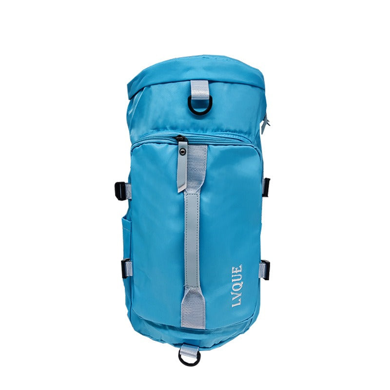 New High Capacity Travel Bag Independent Shoe Warehouse Dry Wet Separation Waterproof Sports Fitness Bag Backpack