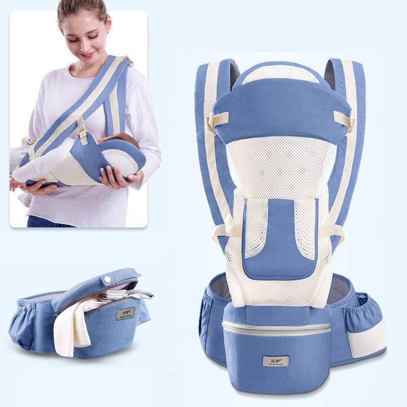 New 0-48 Month Ergonomic Baby Carrier Infant Baby Hipseat Carrier 3 In 1 Front Facing Ergonomic Kangaroo Baby Wrap Sling