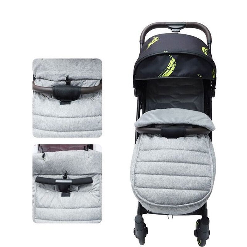 Winter Thick Sleeping Bags Warm Baby Sleepsack Envelope For Newborn Infant Windproof Stroller Cushion Footmuff  Pram