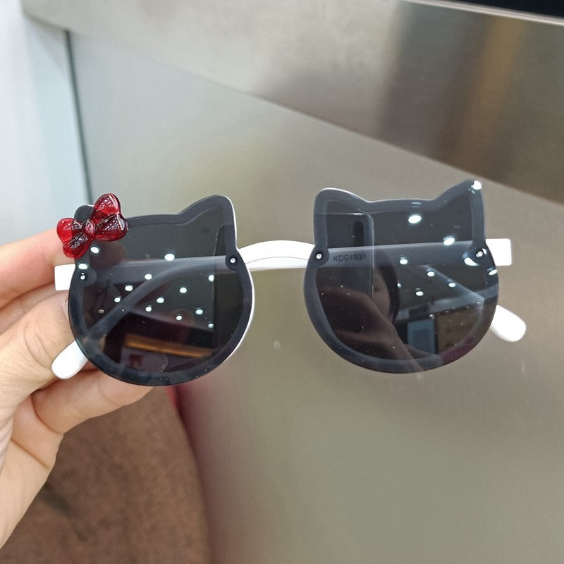 Childrens Sunglasses, Uv Resistant, Fashionable and Cute Soft Leg Silicone Polarized Sunglasses For Boys and Girls