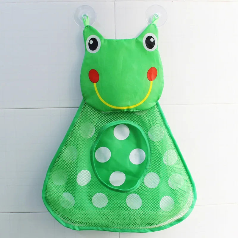 Bath Toys Duck Little Frog/ Rabbit Including Toy Storage Mesh with Suction Cups